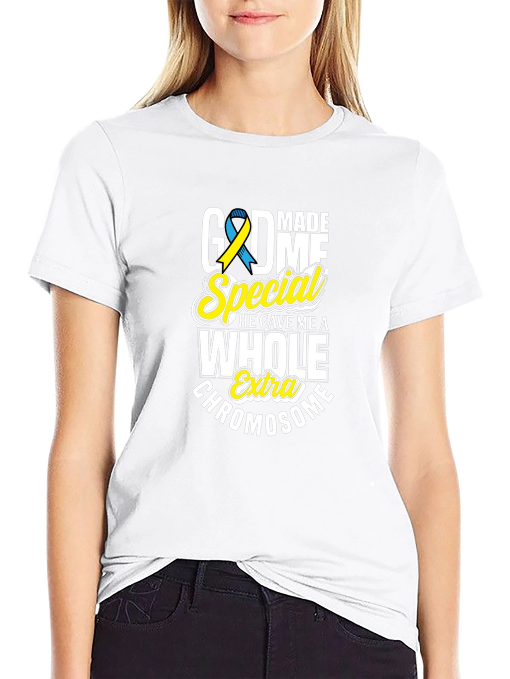 God Made Me Special Extra Chromosome T-Shirt