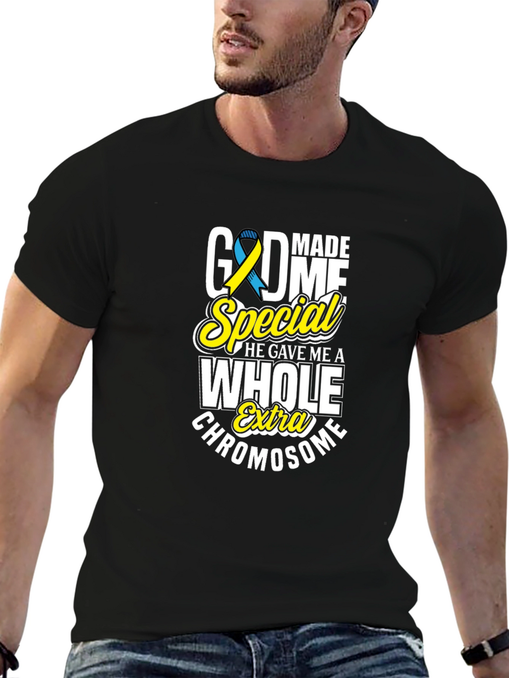 God Made Me Special Extra Chromosome T-Shirt