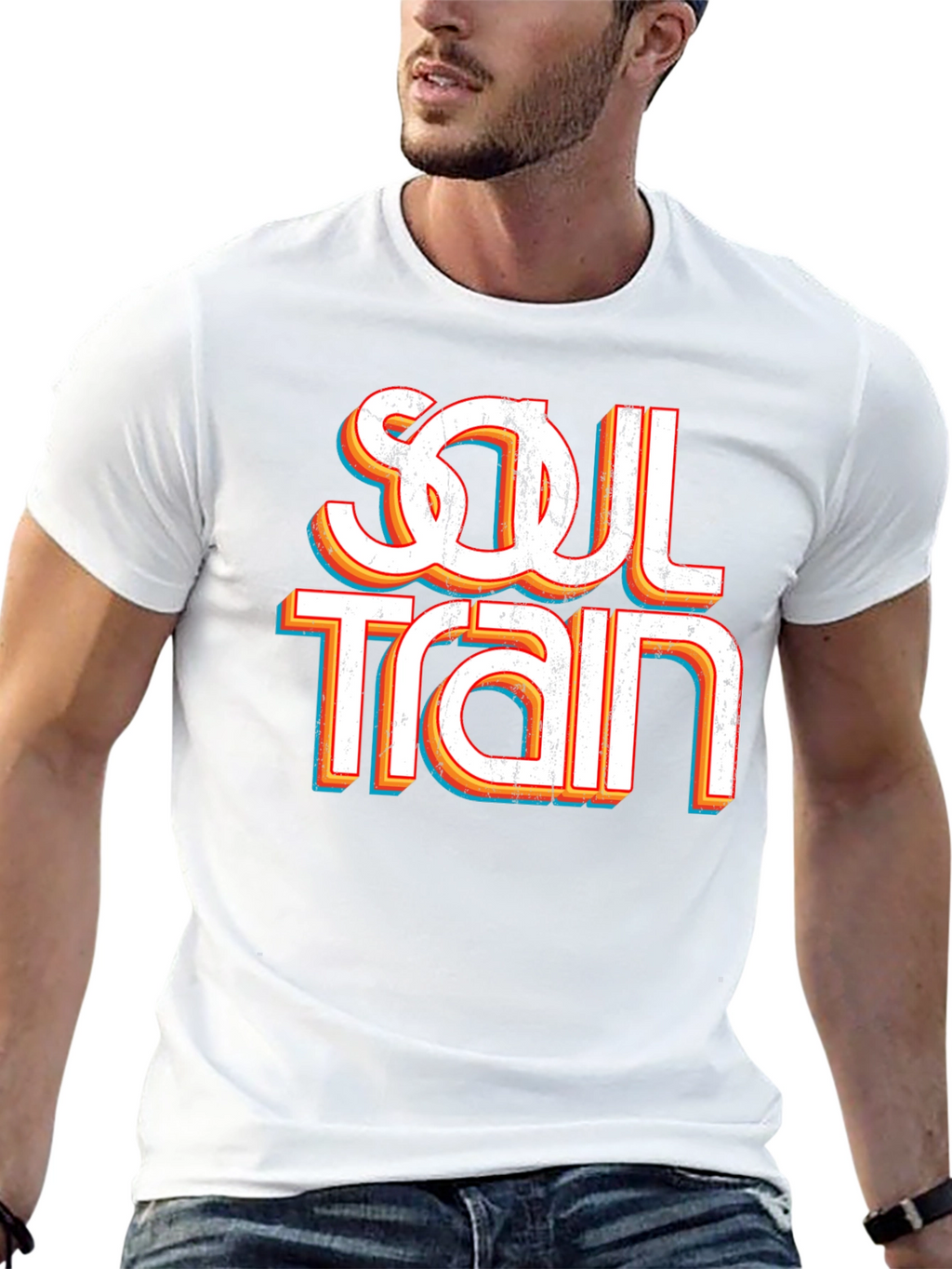 Retro Soul Train Graphic T-Shirt