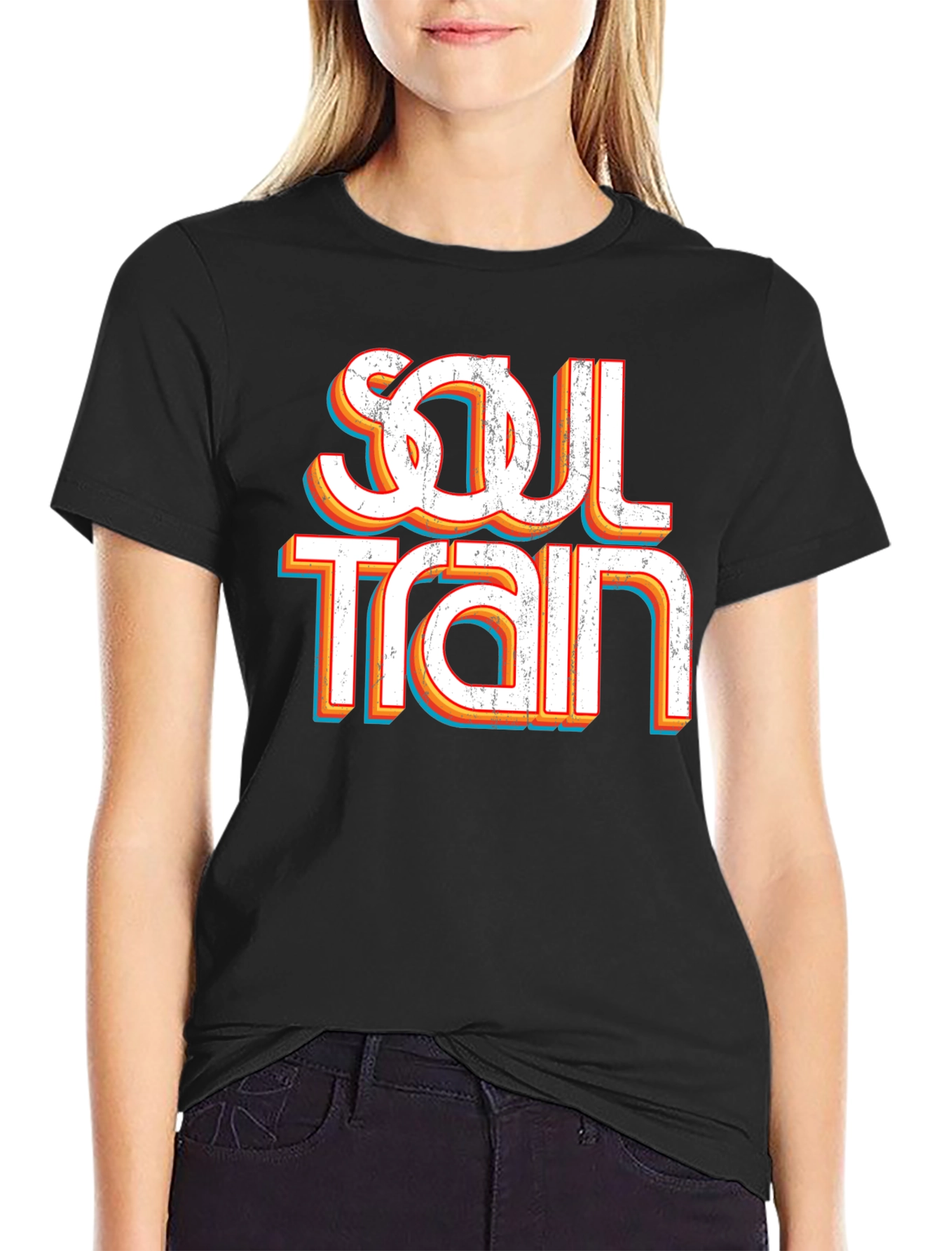 Retro Soul Train Graphic T-Shirt