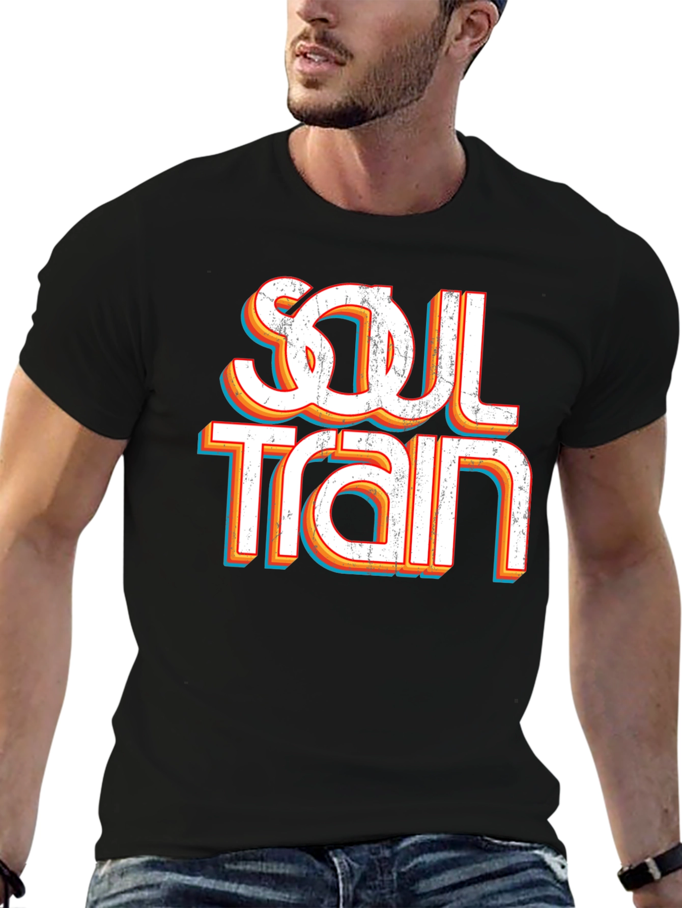 Retro Soul Train Graphic T-Shirt