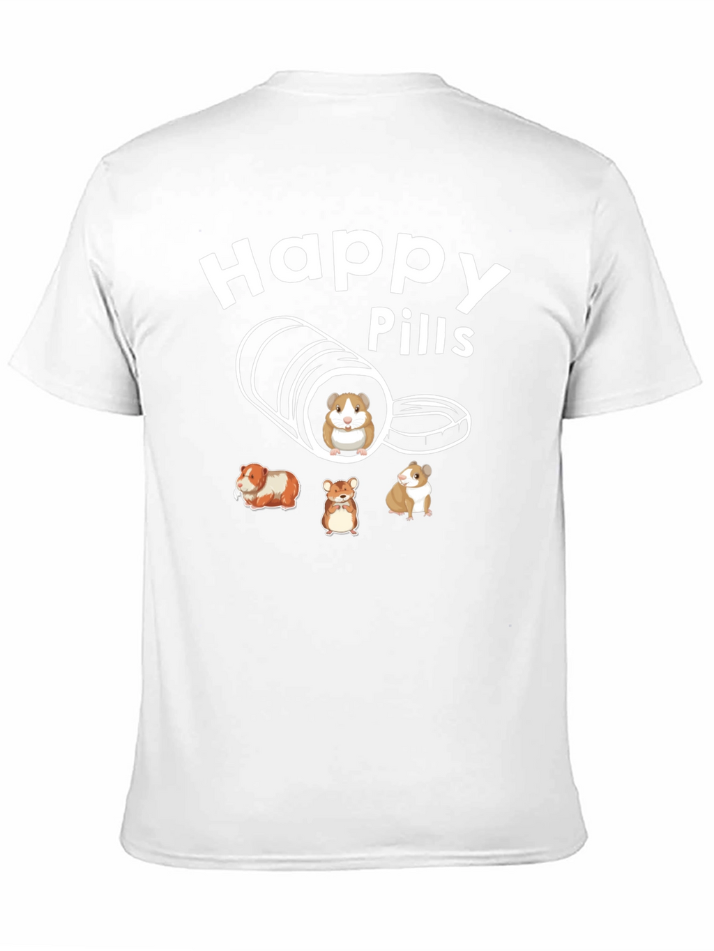Happy Pills Guinea Pig T-Shirt
