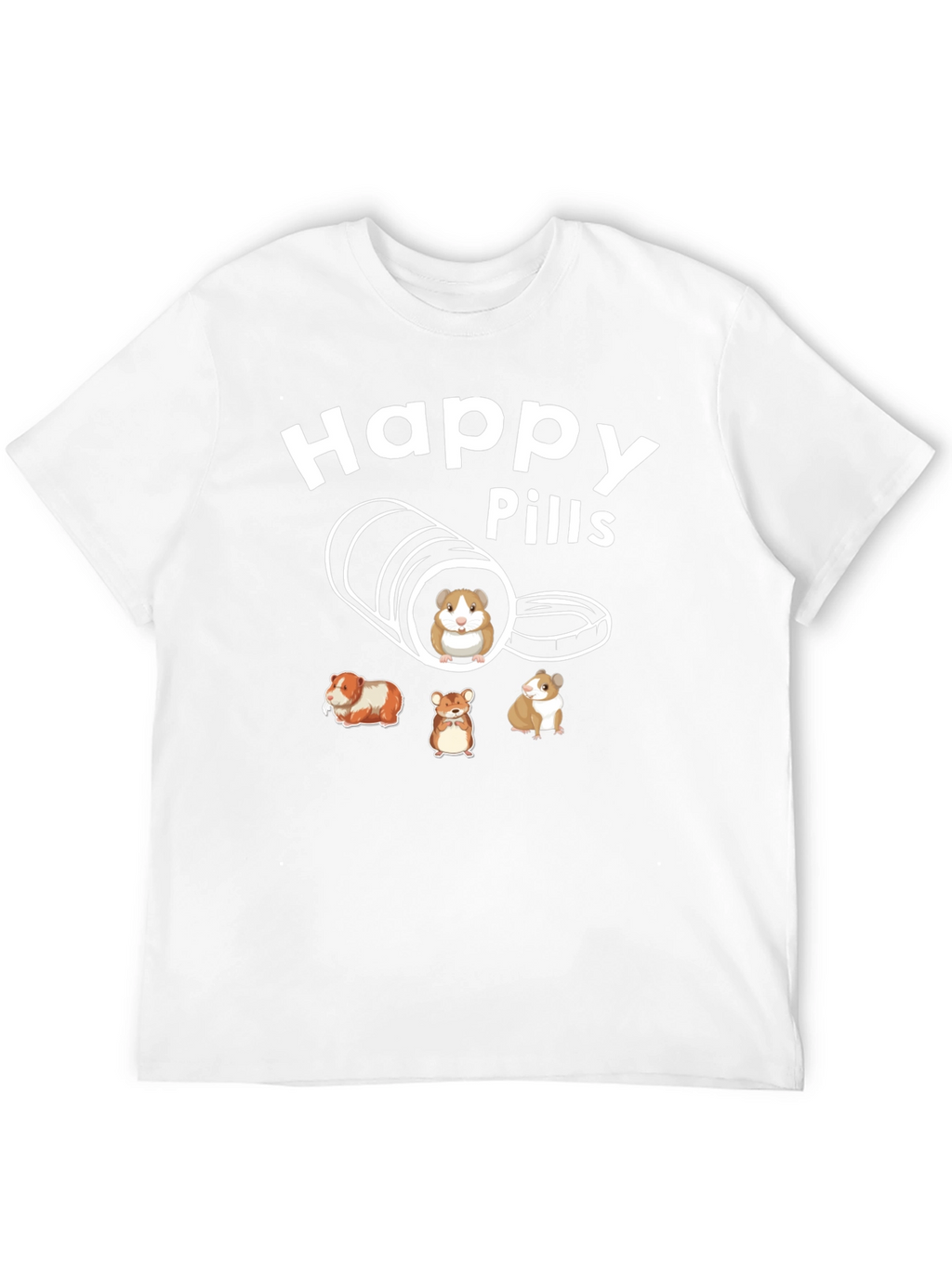 Happy Pills Guinea Pig T-Shirt