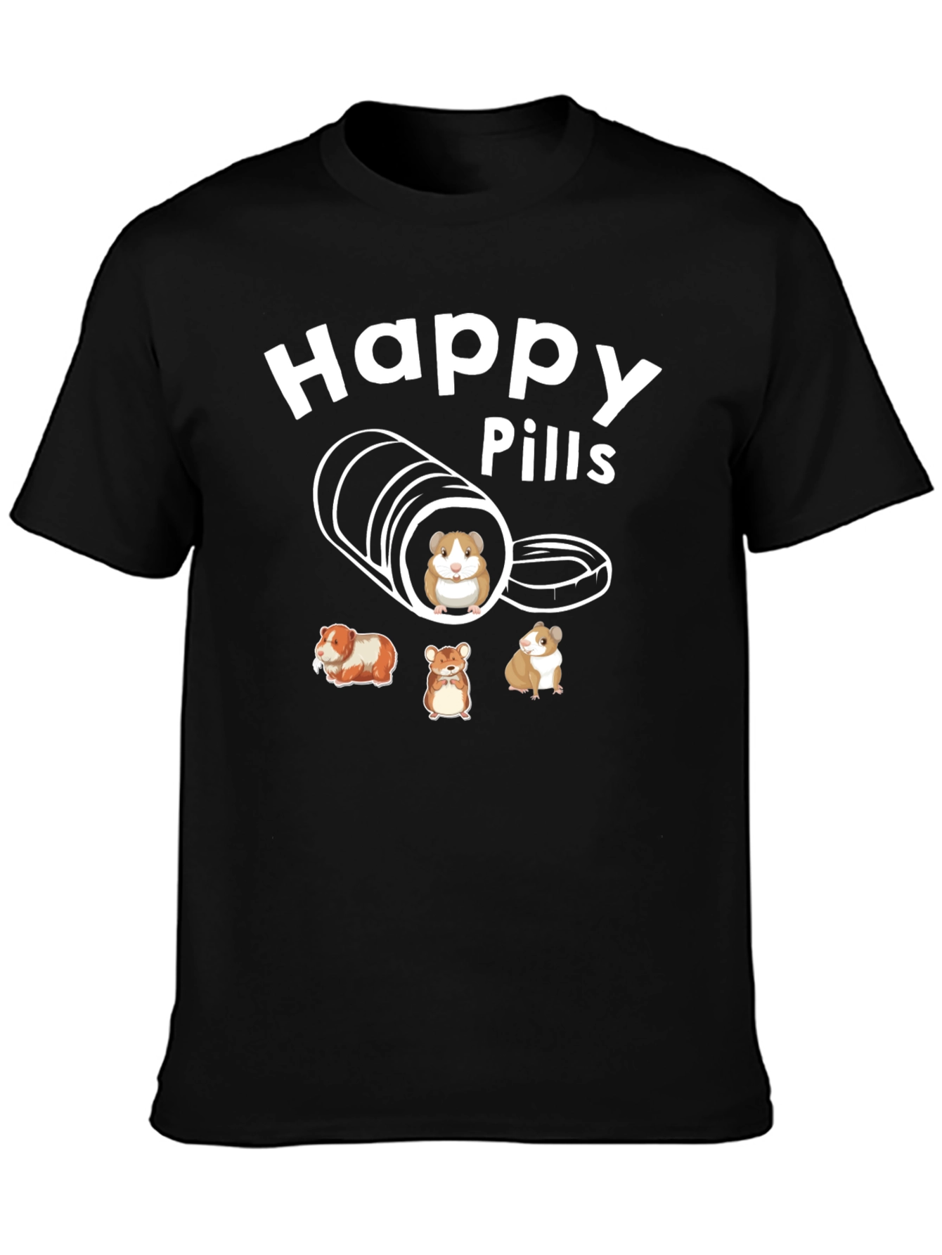 Happy Pills Guinea Pig T-Shirt