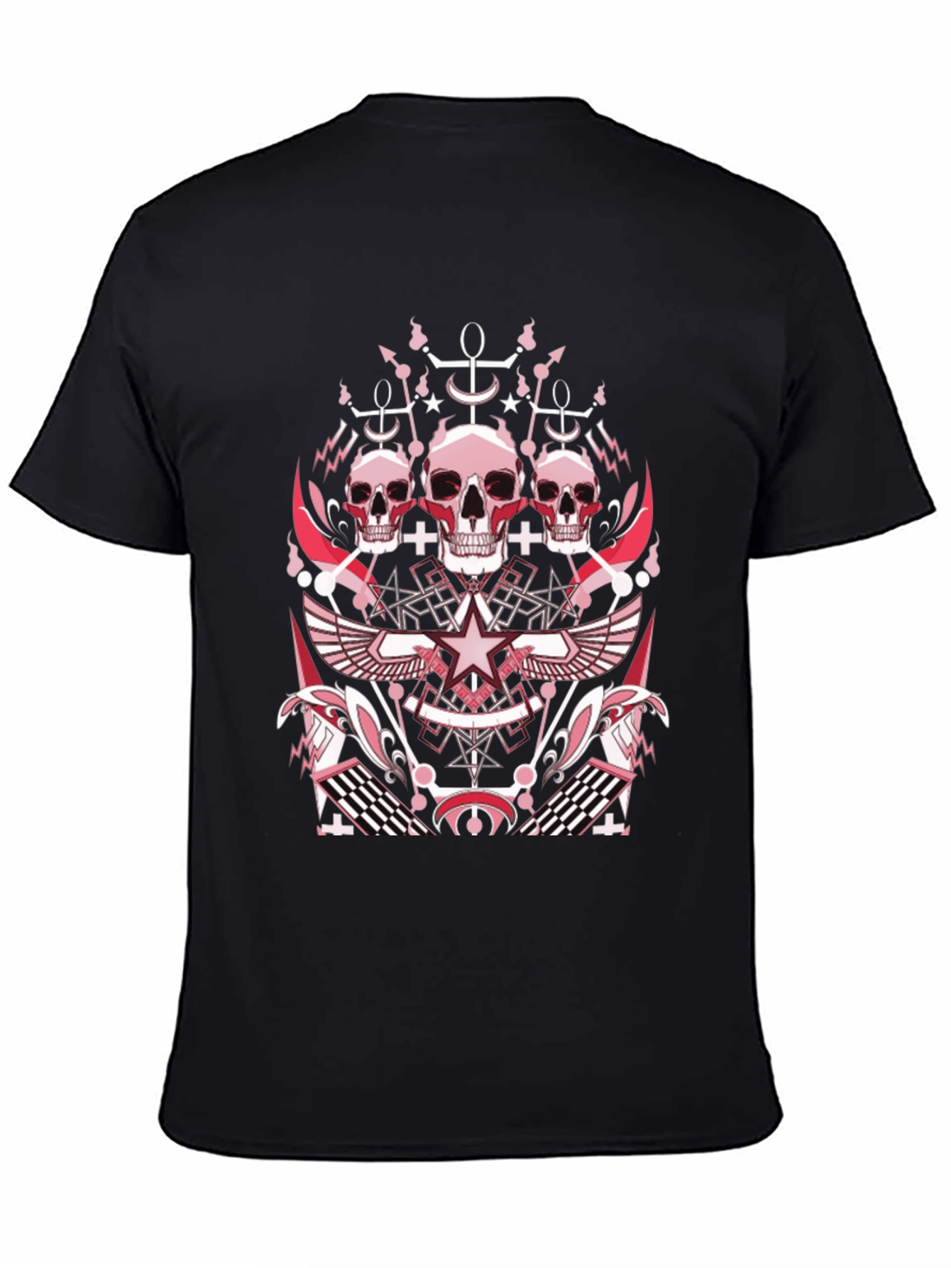 Skull Graphic Print T-Shirt