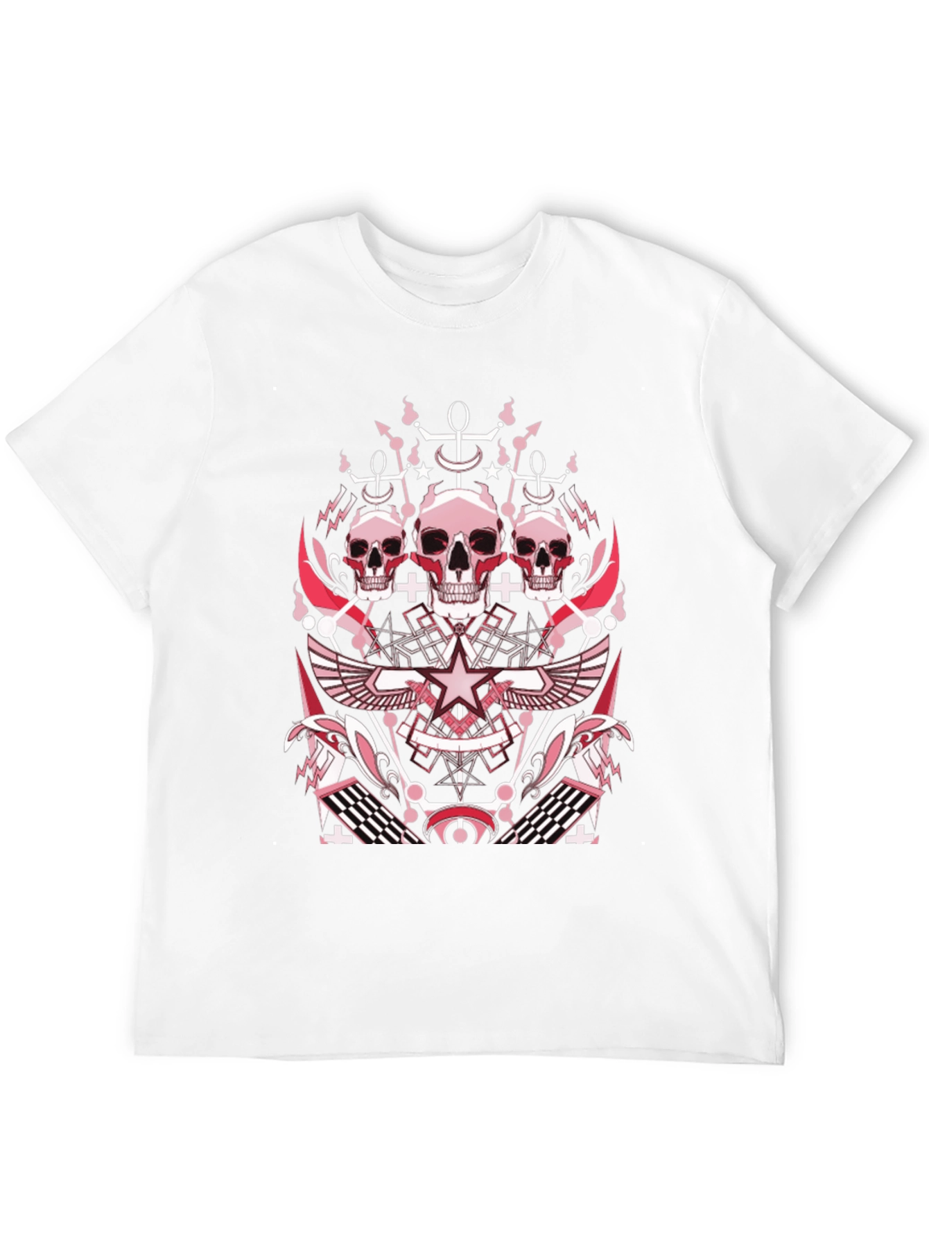 Skull Graphic Print T-Shirt