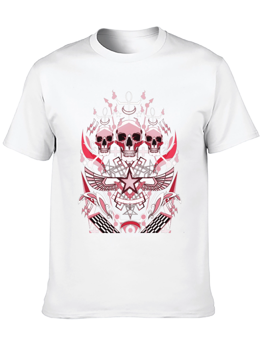 Skull Graphic Print T-Shirt