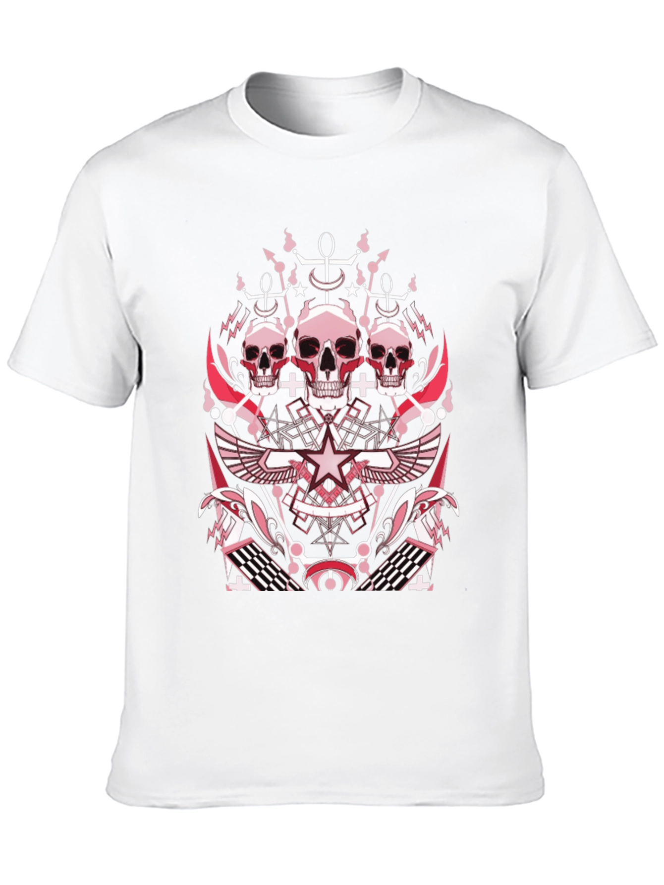 Skull Graphic Print T-Shirt