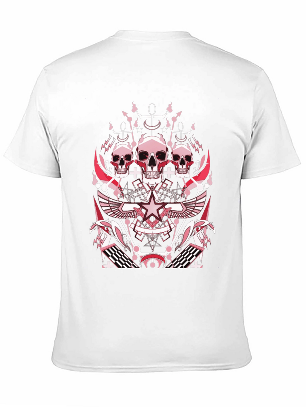 Skull Graphic Print T-Shirt