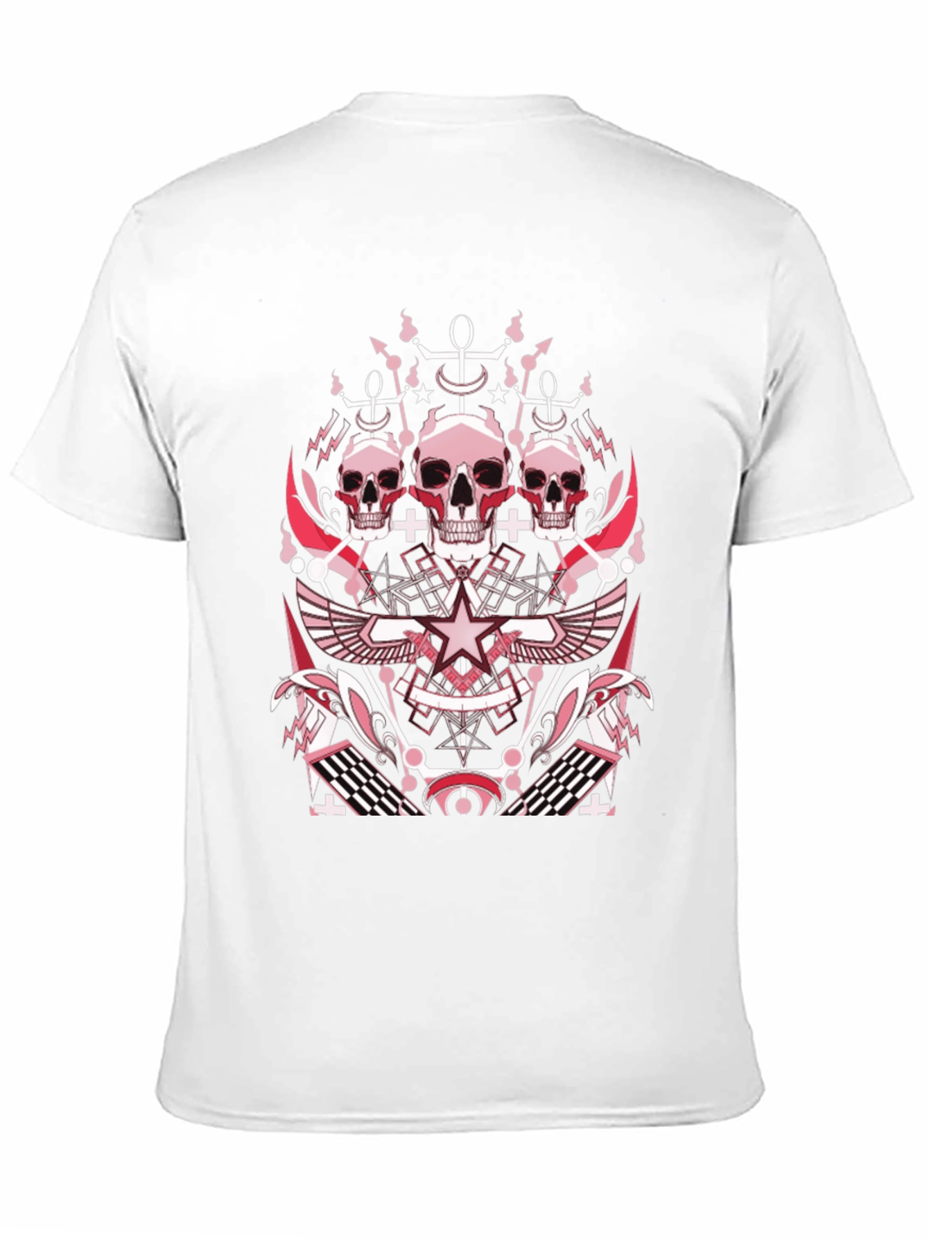 Skull Graphic Print T-Shirt