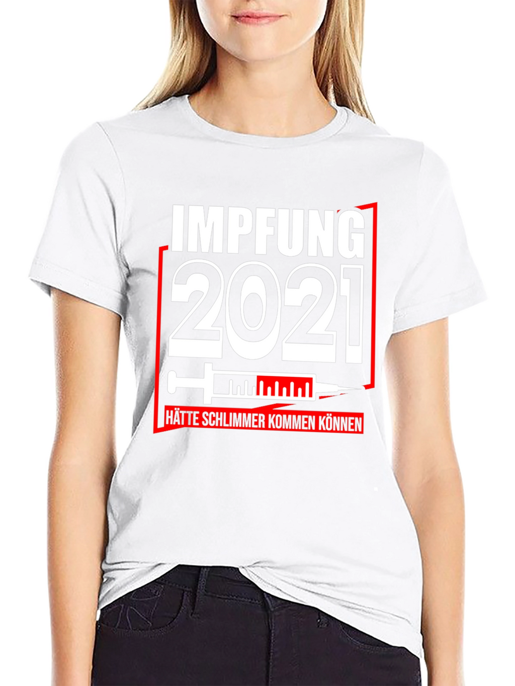 Impfung 2021 Graphic Tee - Vaccine Humor T-Shirt
