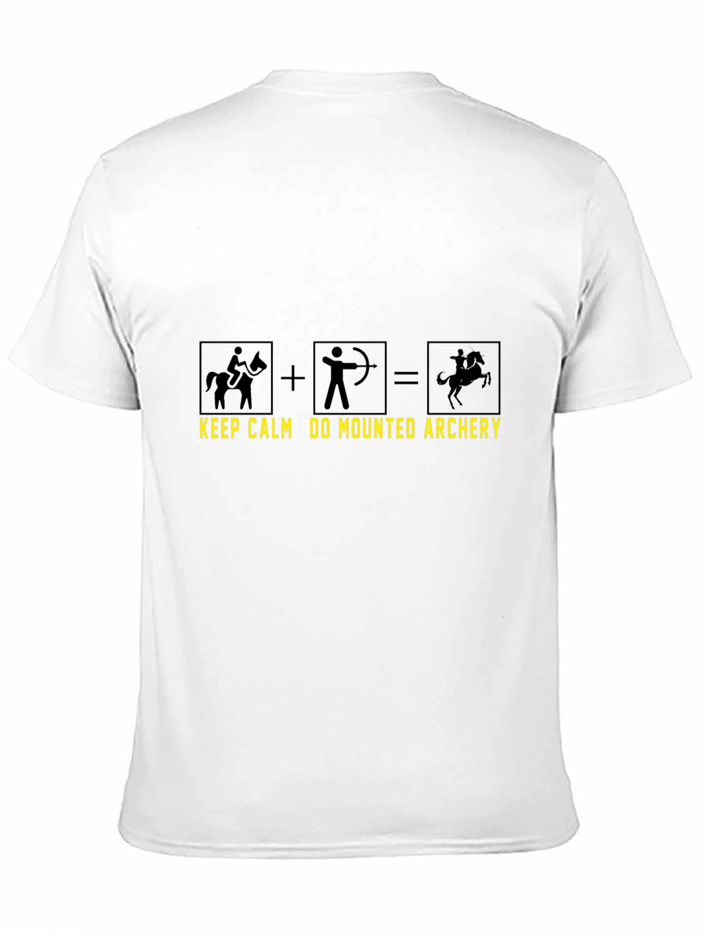 Mounted Archery T-Shirt - Keep Calm Design