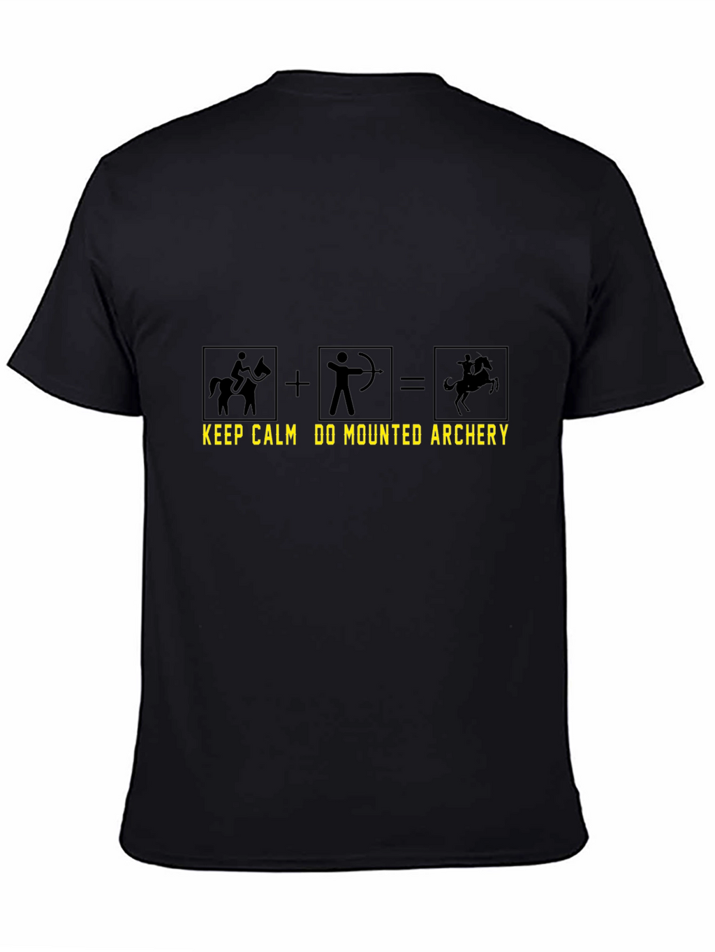 Mounted Archery T-Shirt - Keep Calm Design