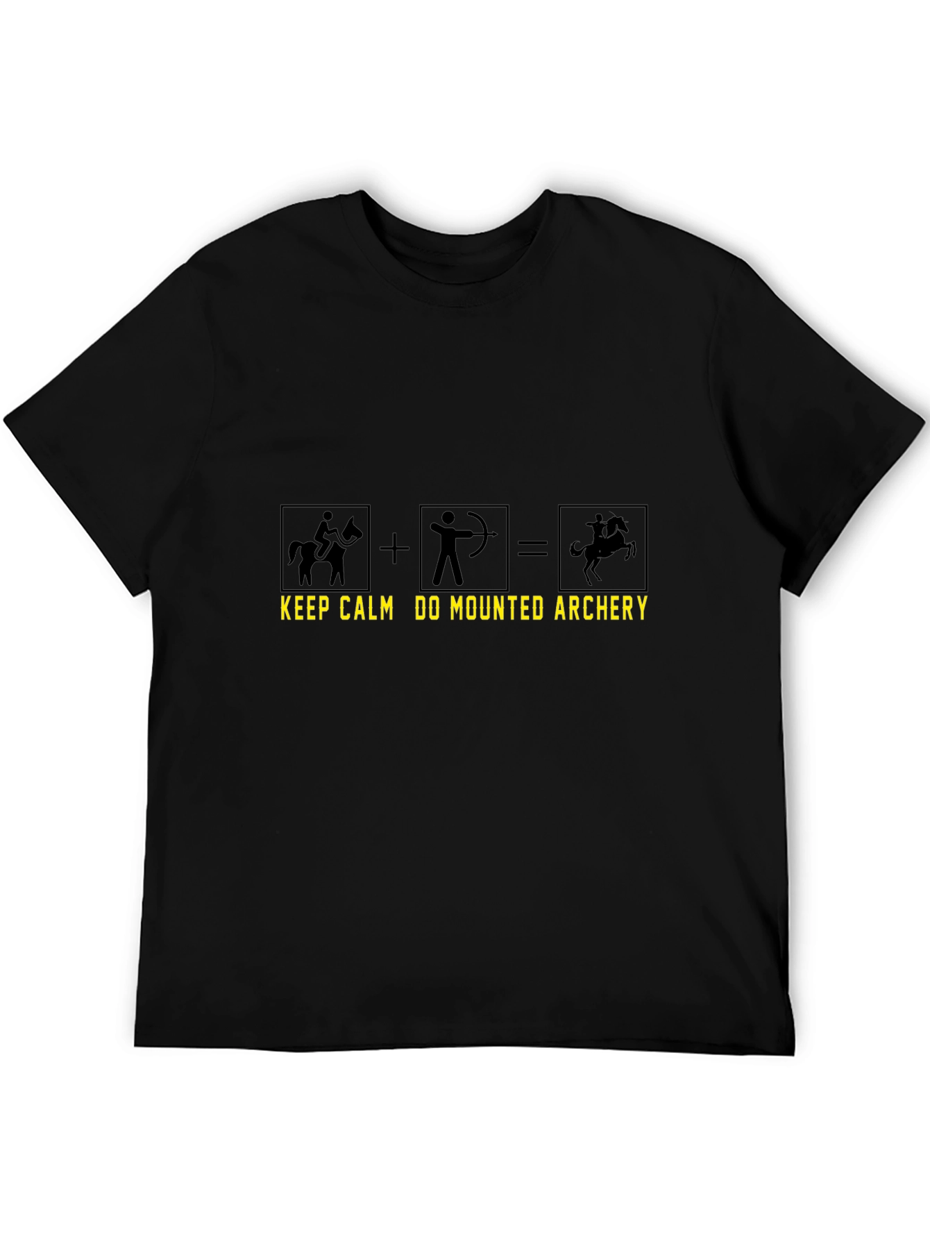 Mounted Archery T-Shirt - Keep Calm Design