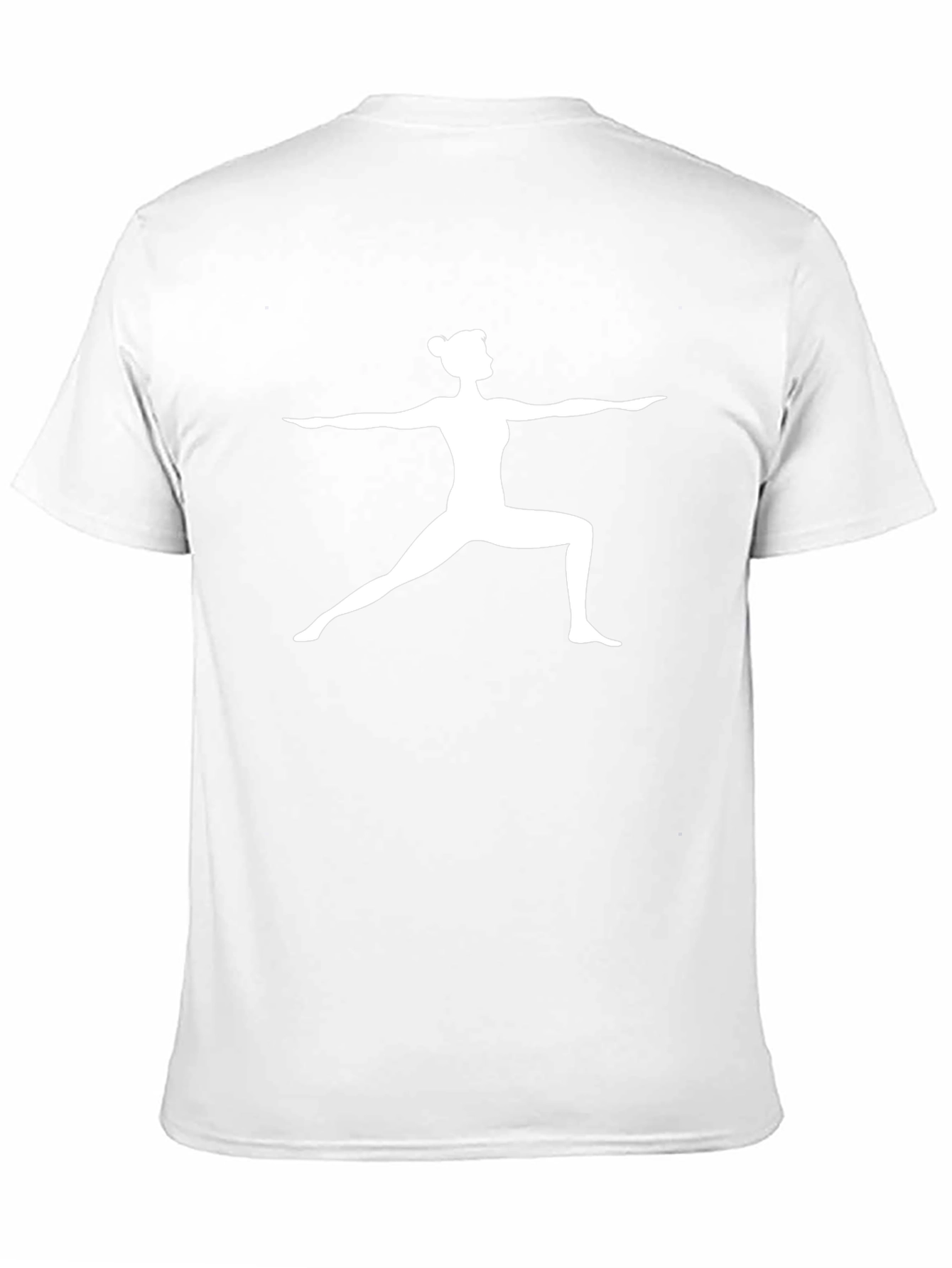 Yoga Pose Graphic Tee - Black