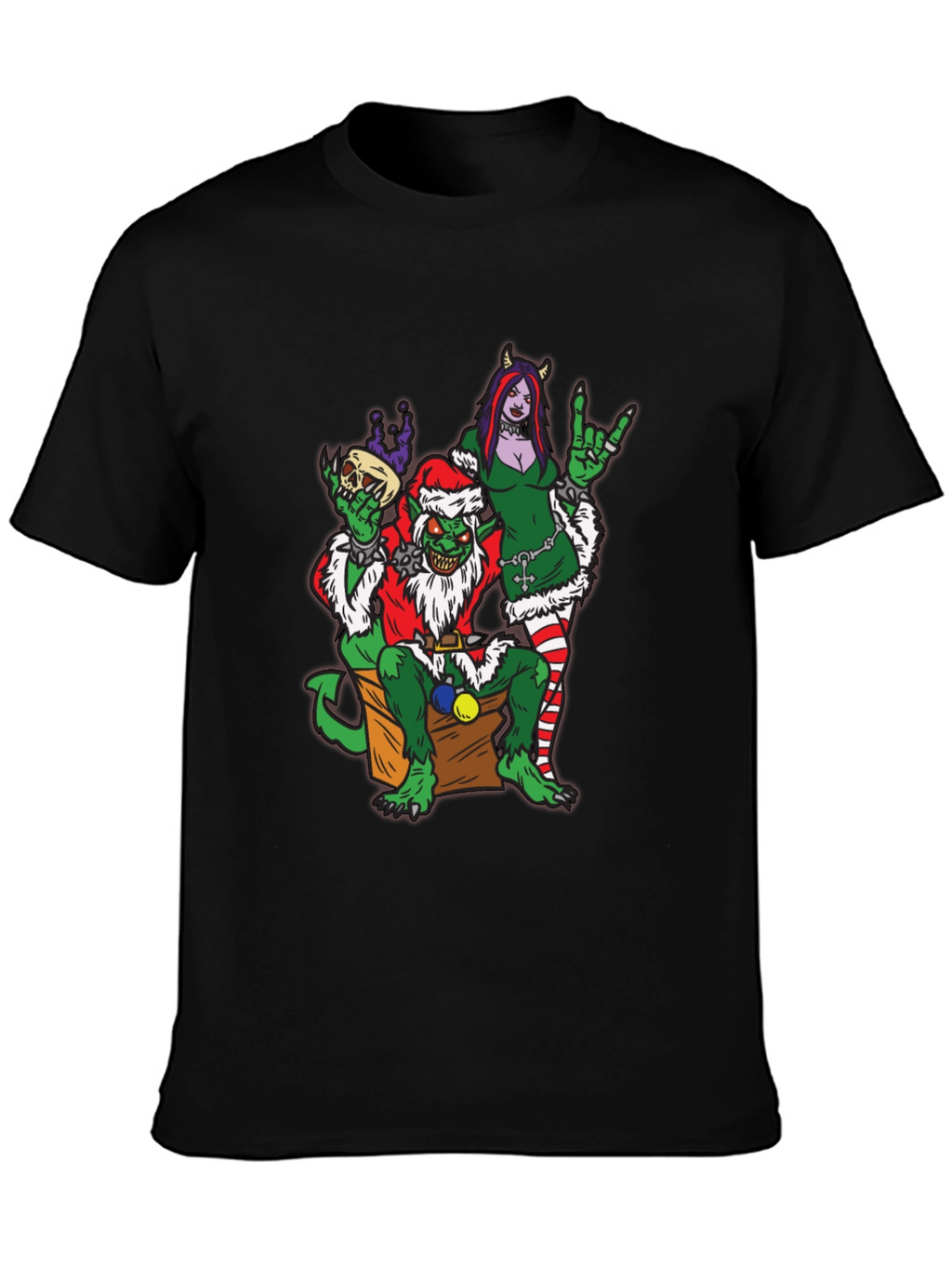 Grotesque Xmas Graphic T-Shirt
