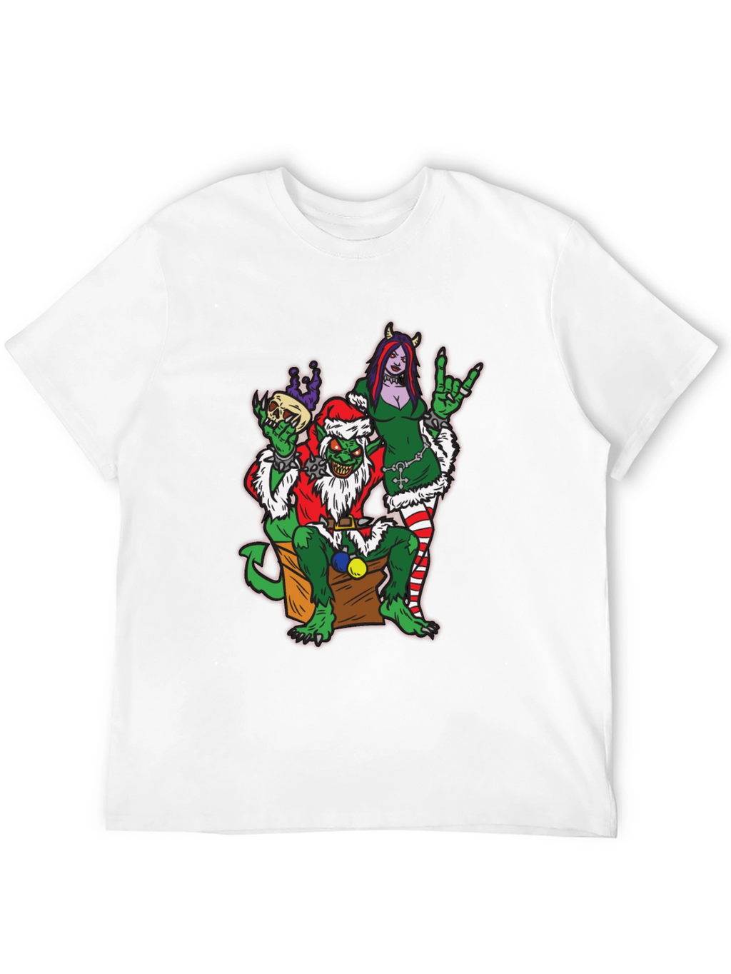 Grotesque Xmas Graphic T-Shirt