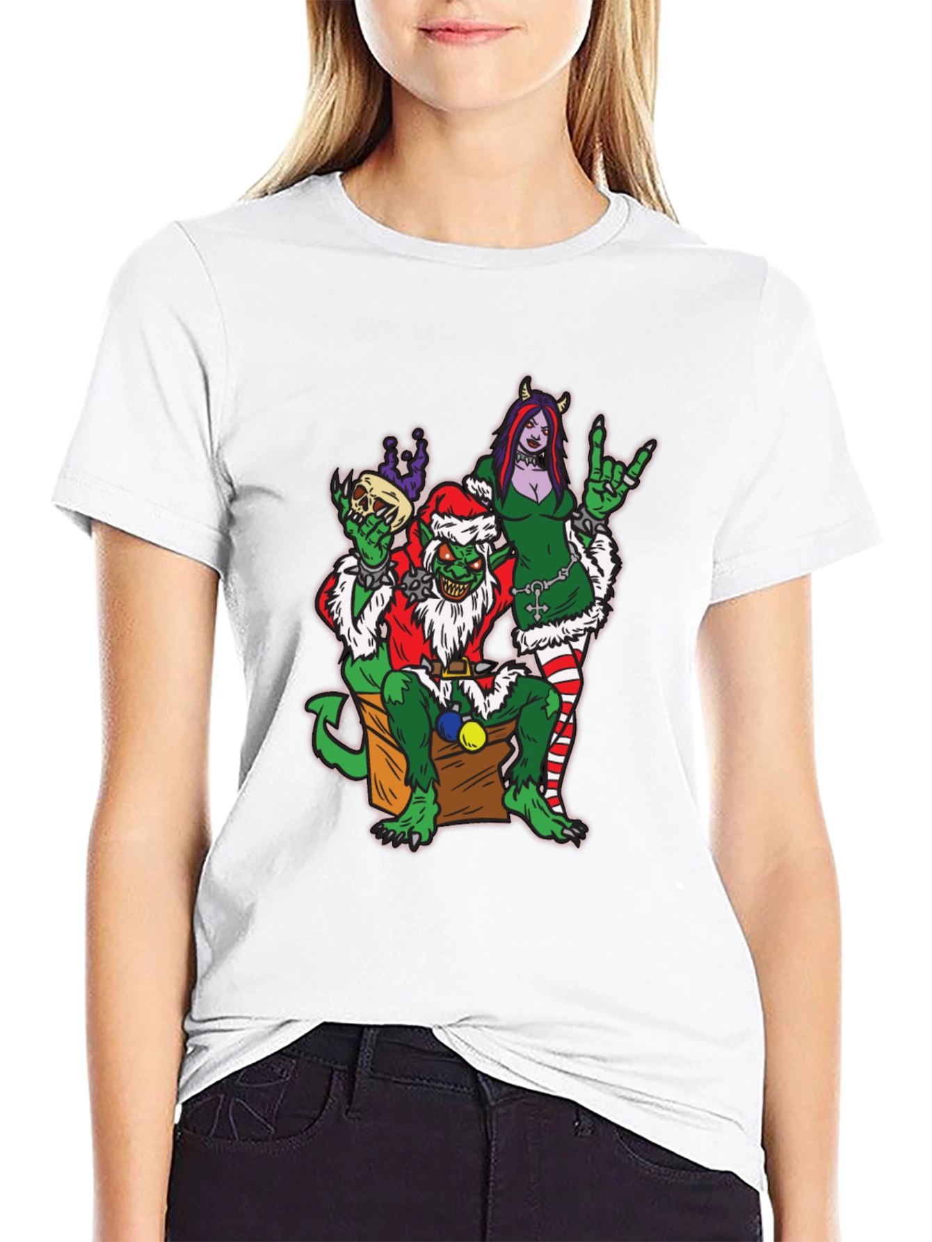 Grotesque Xmas Graphic T-Shirt