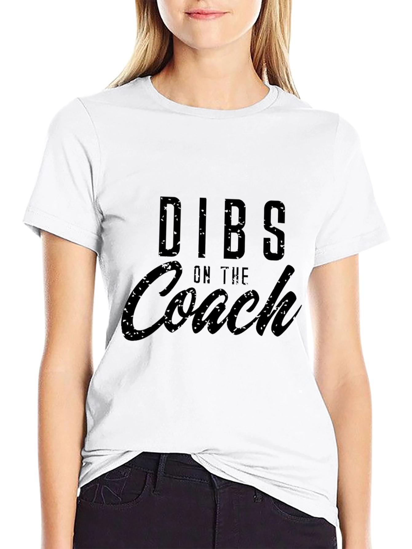 Dibs on the Coach - Novelty T-Shirt