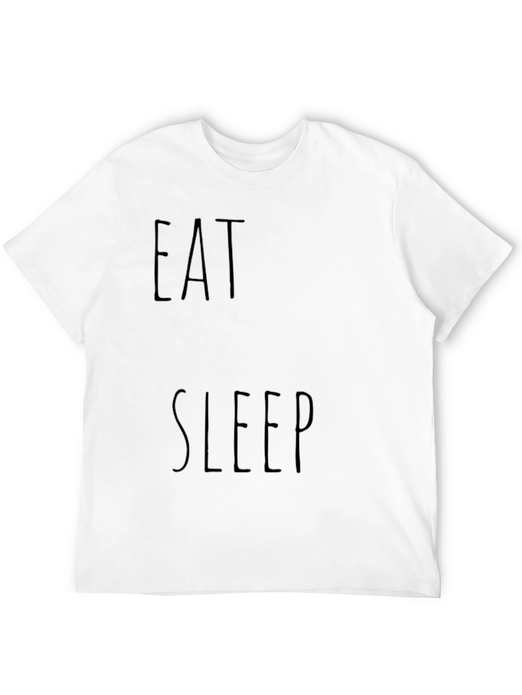 Eat Sleep Graphic Tee - Casual Comfort