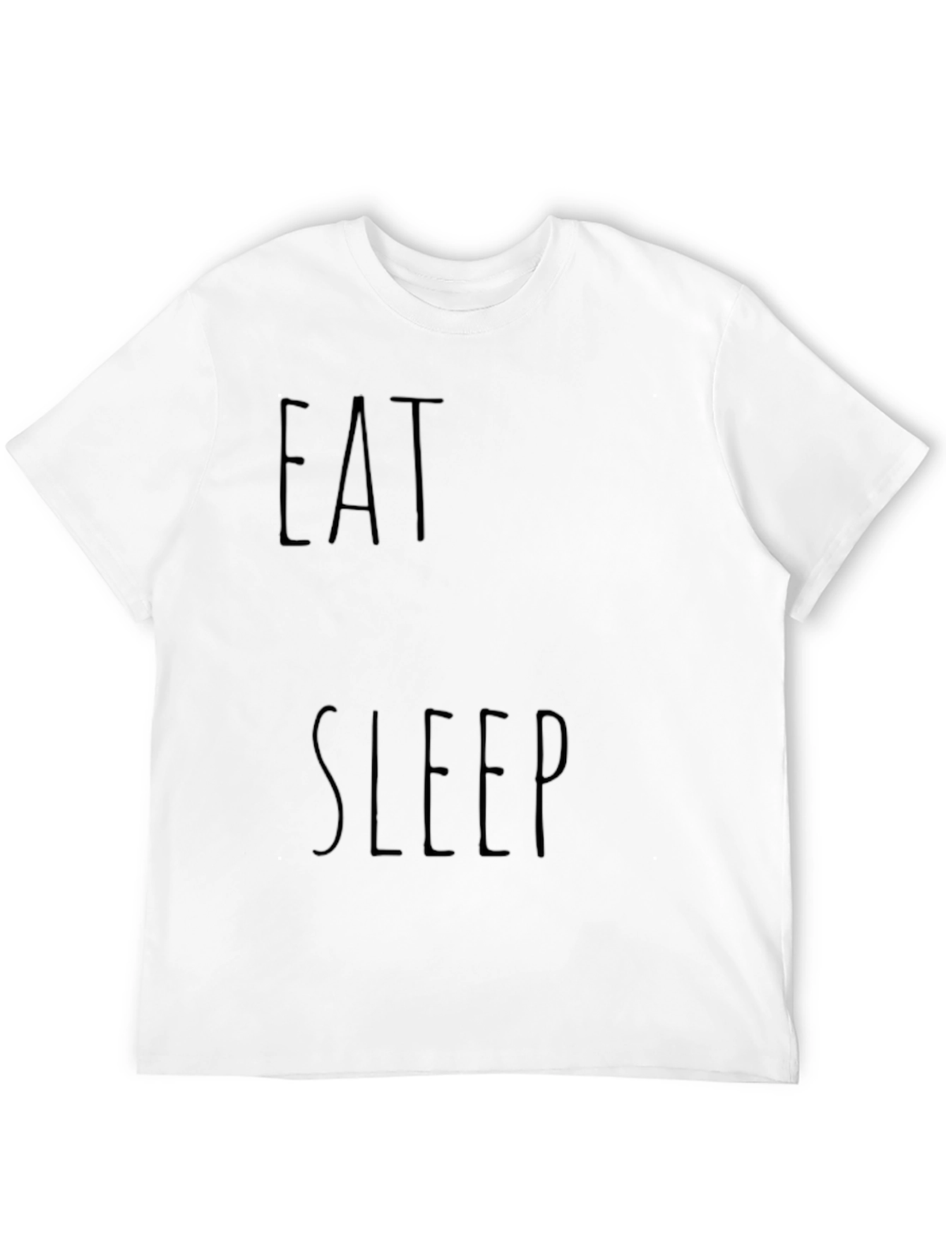 Eat Sleep Graphic Tee - Casual Comfort