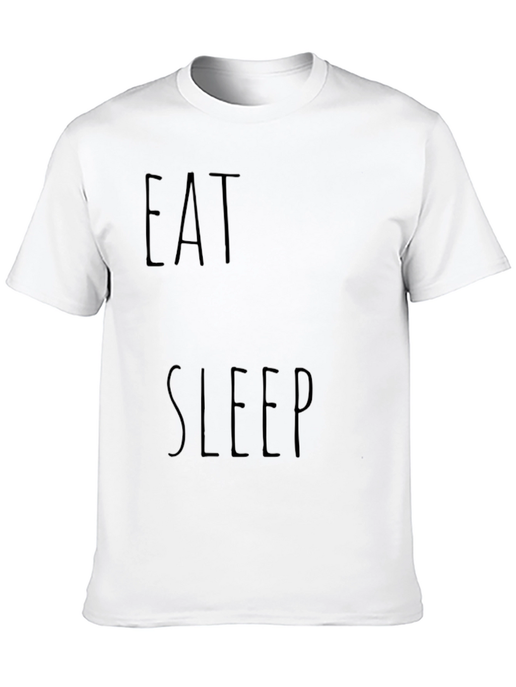 Eat Sleep Graphic Tee - Casual Comfort