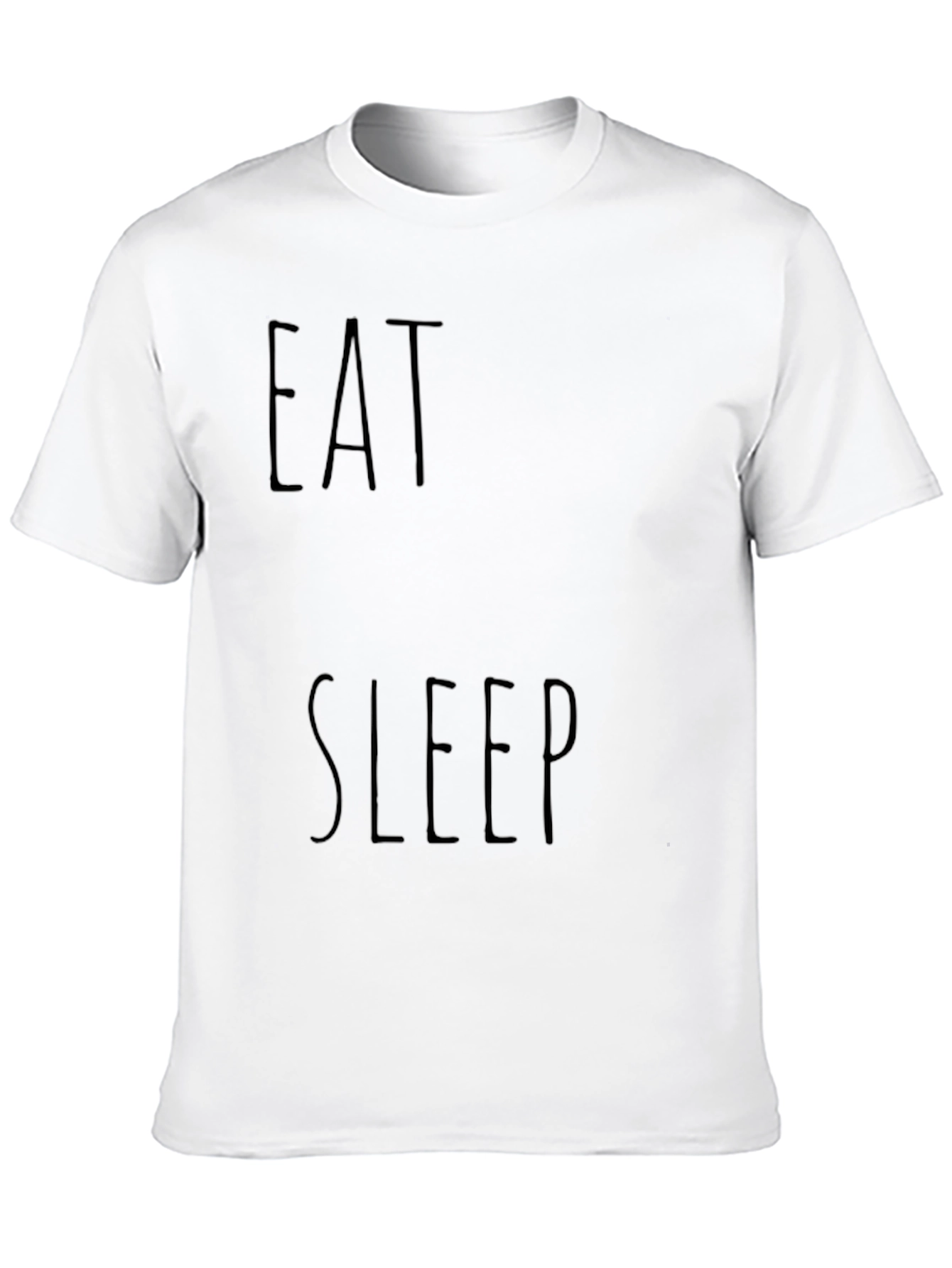 Eat Sleep Graphic Tee - Casual Comfort