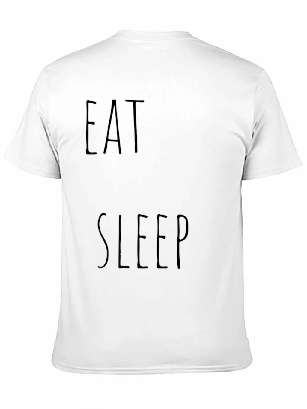 Eat Sleep Graphic Tee - Casual Comfort