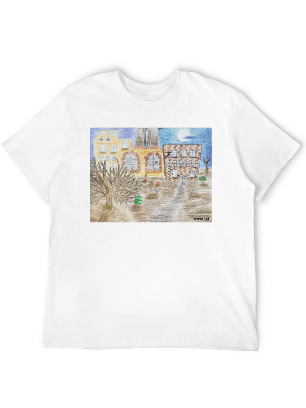 Artistic Cityscape Tee