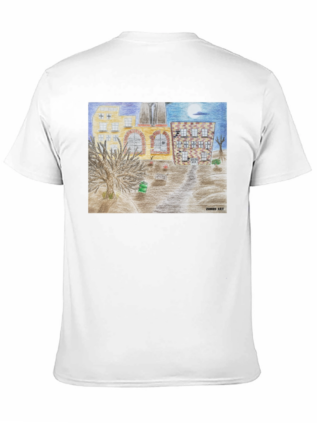 Artistic Cityscape Tee