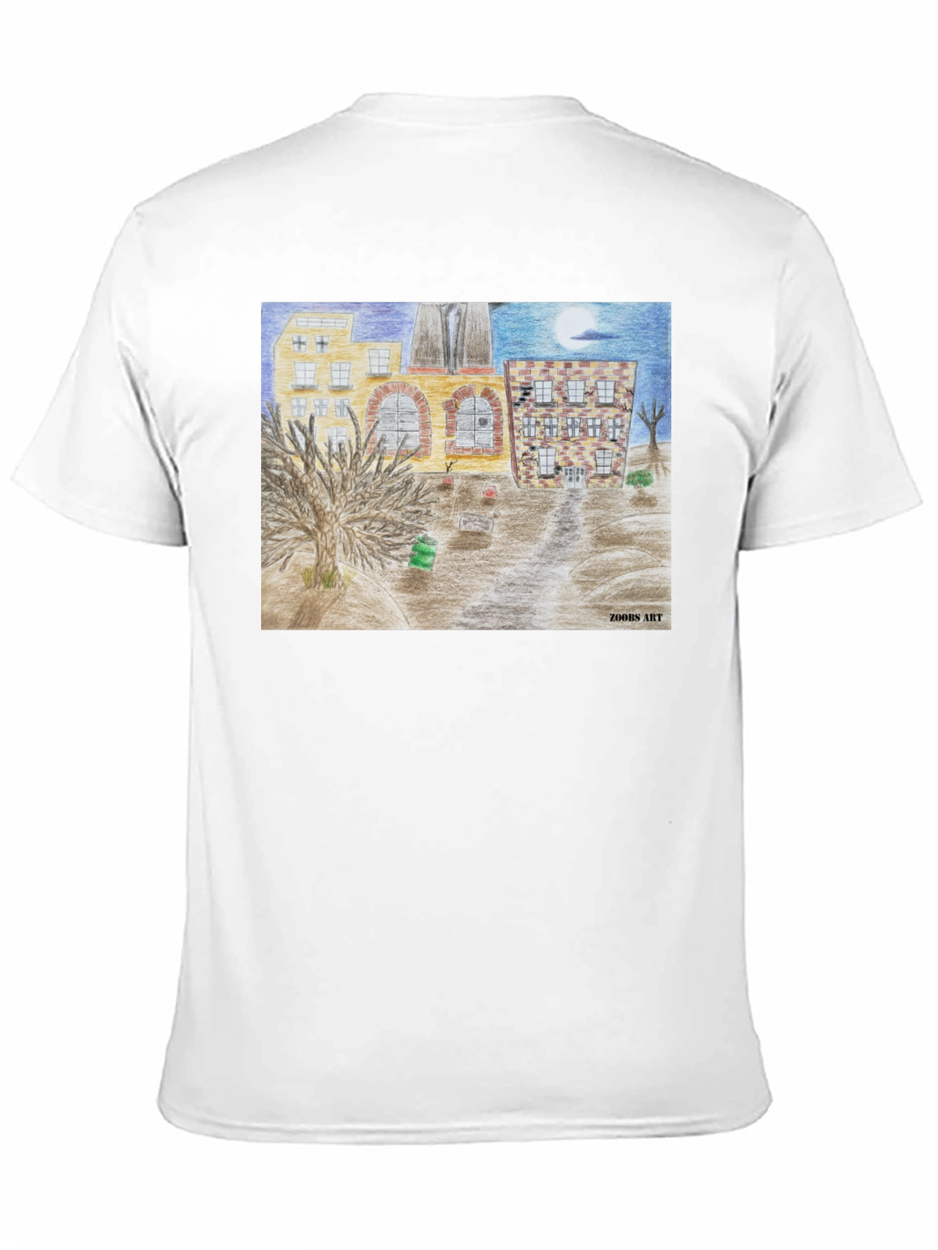 Artistic Cityscape Tee