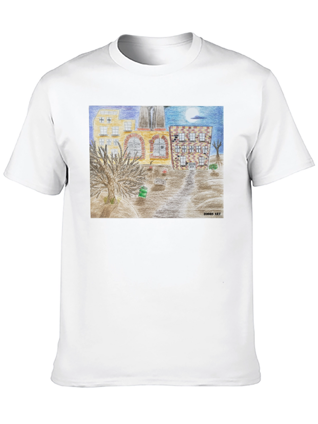 Artistic Cityscape Tee