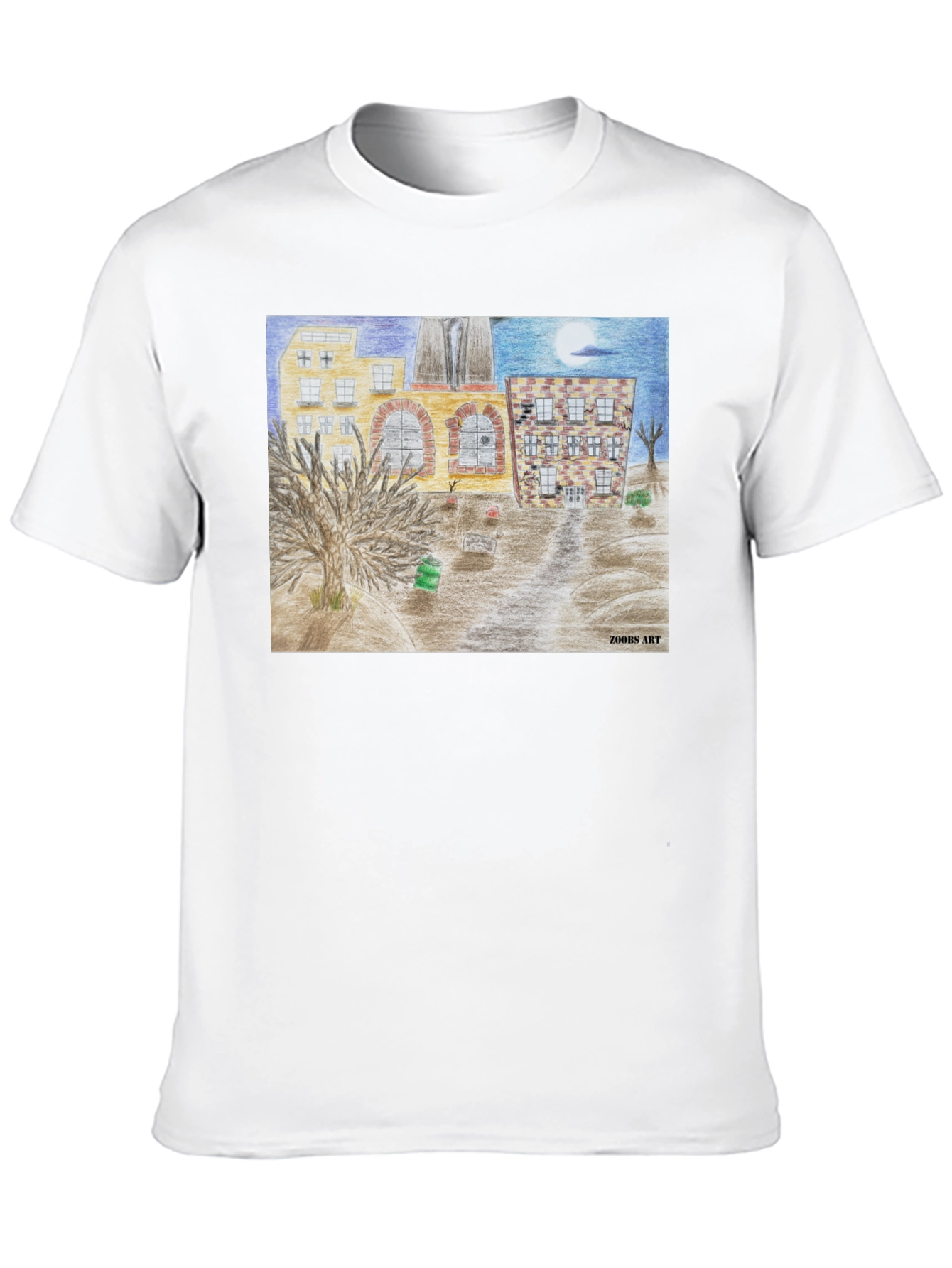 Artistic Cityscape Tee