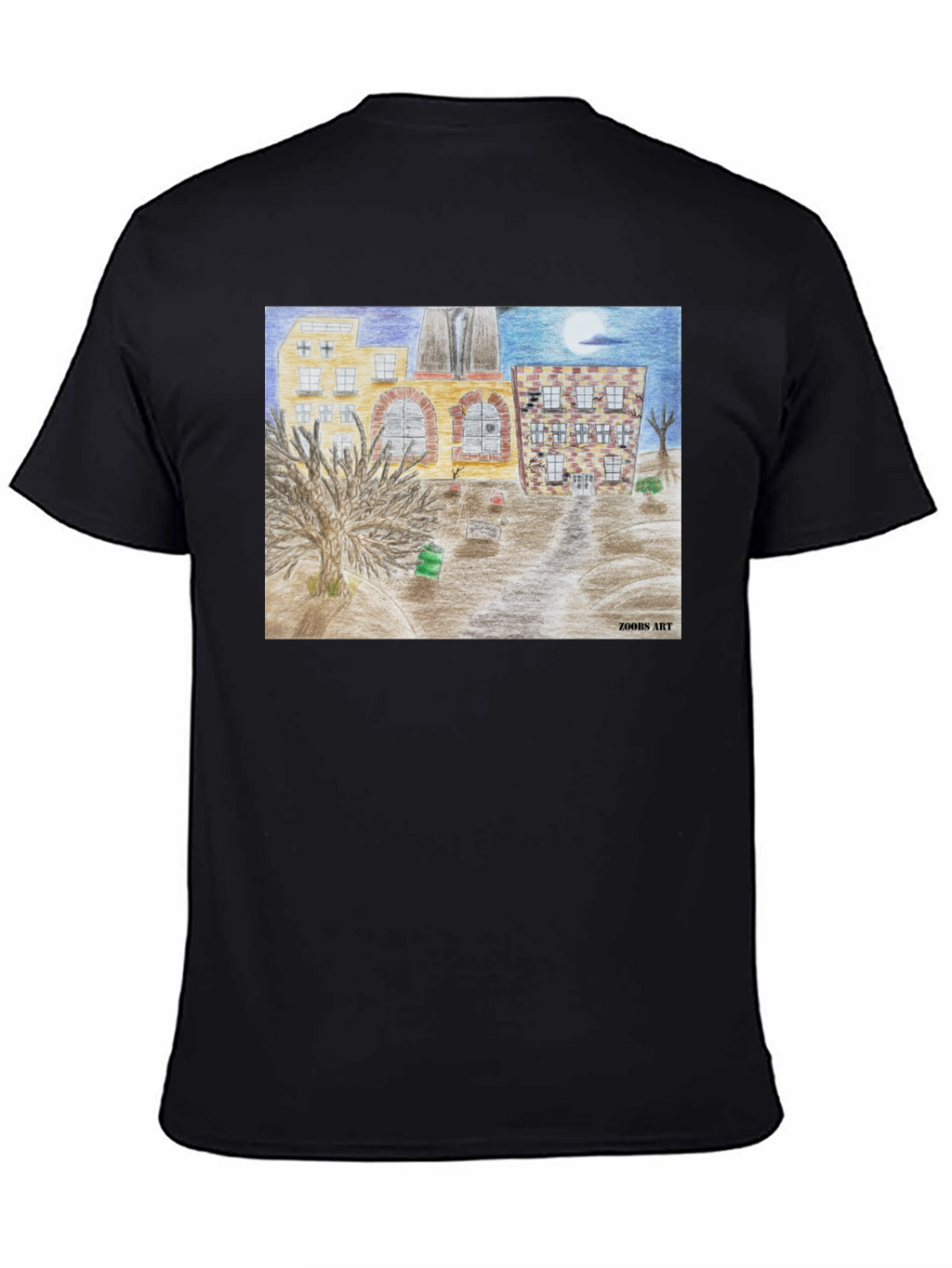 Artistic Cityscape Tee