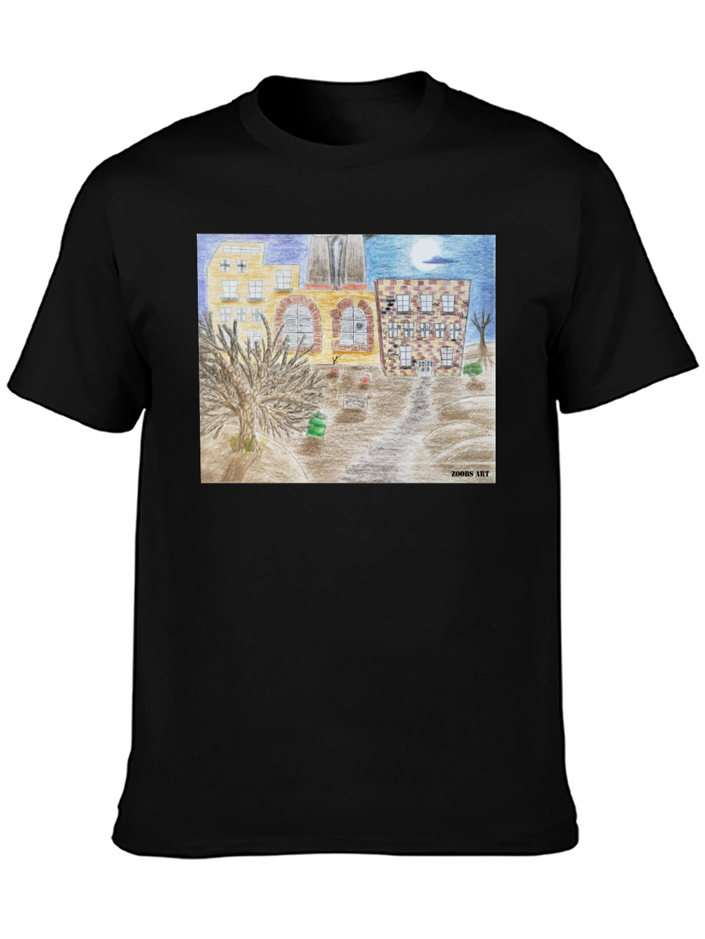 Artistic Cityscape Tee