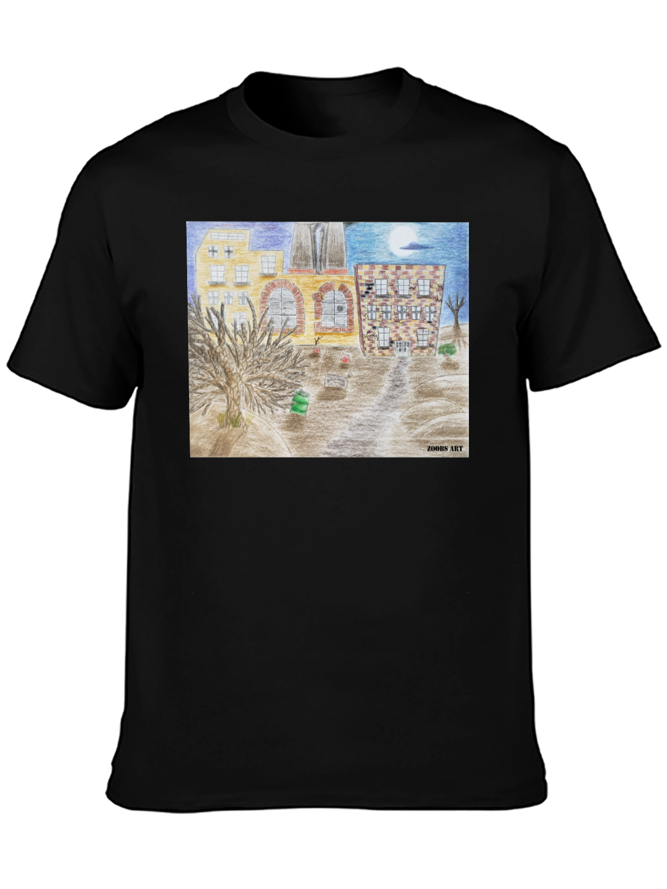 Artistic Cityscape Tee