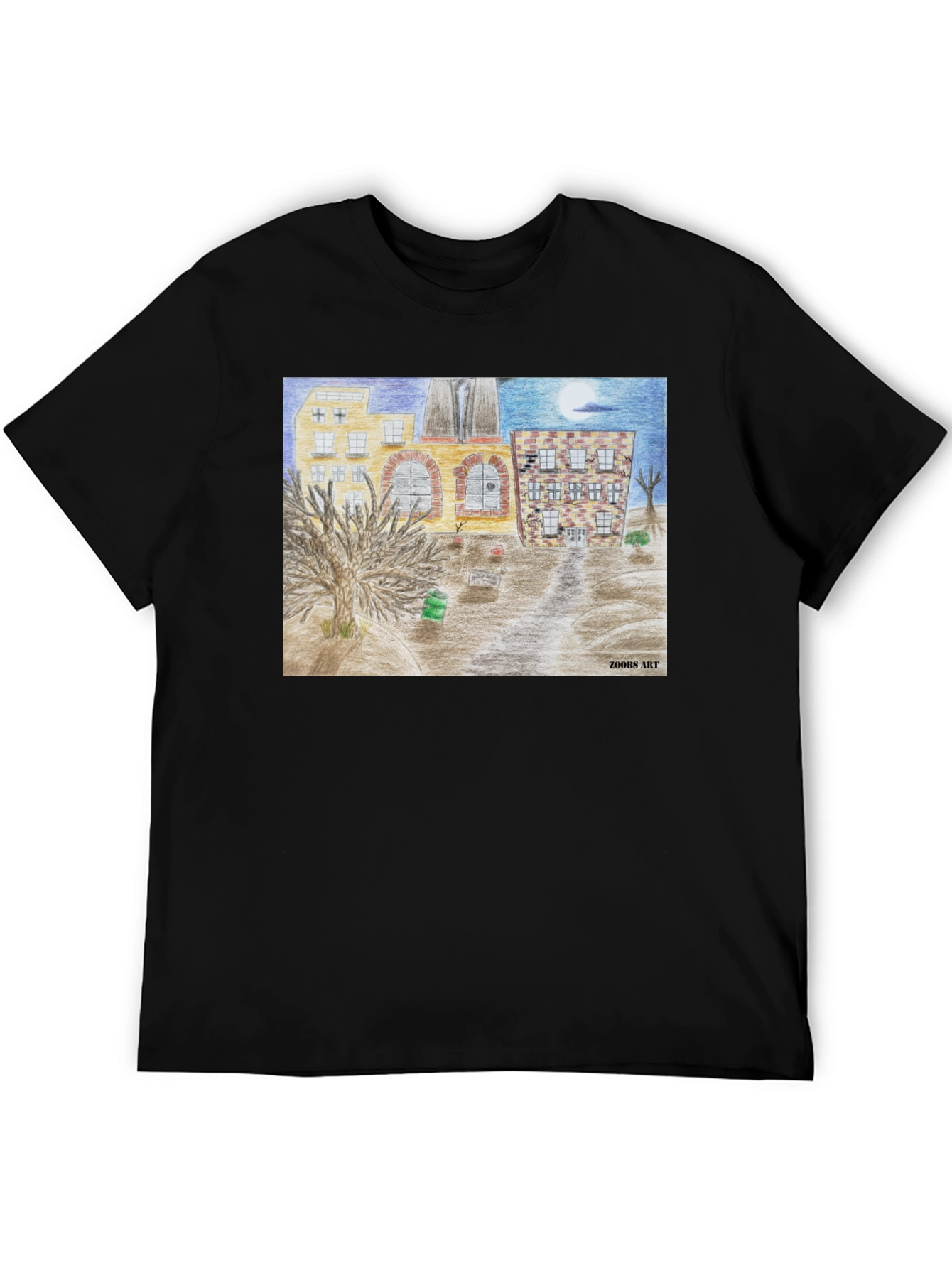 Artistic Cityscape Tee