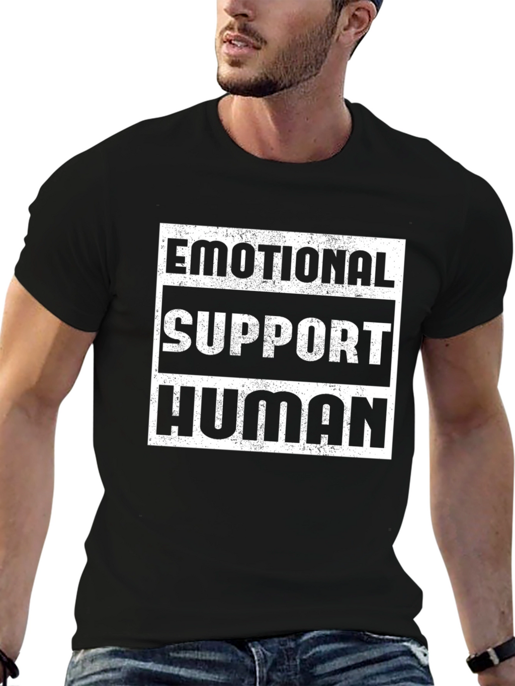 Emotional Support Human T-Shirt