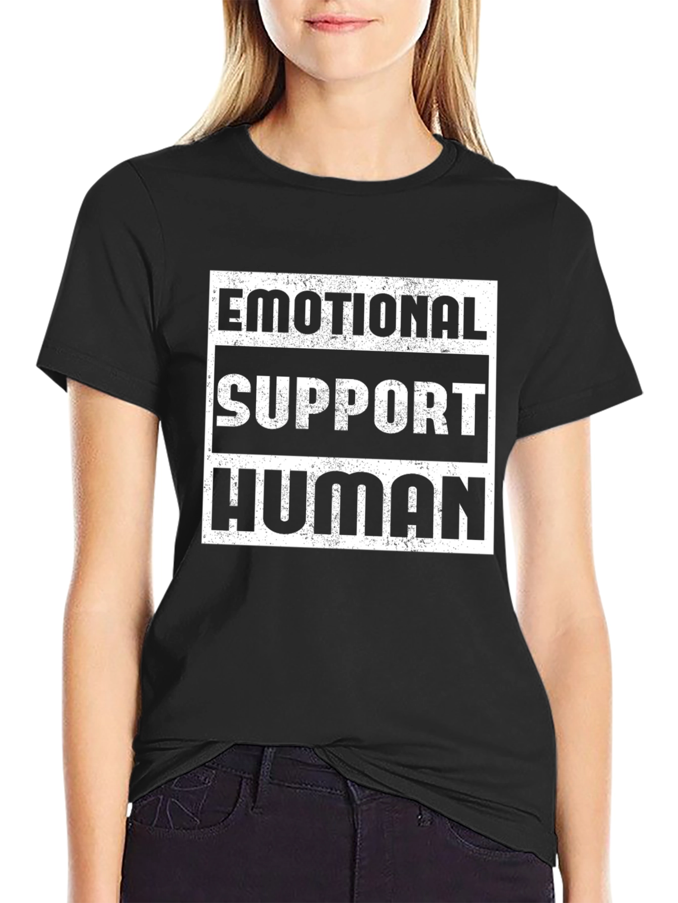 Emotional Support Human T-Shirt