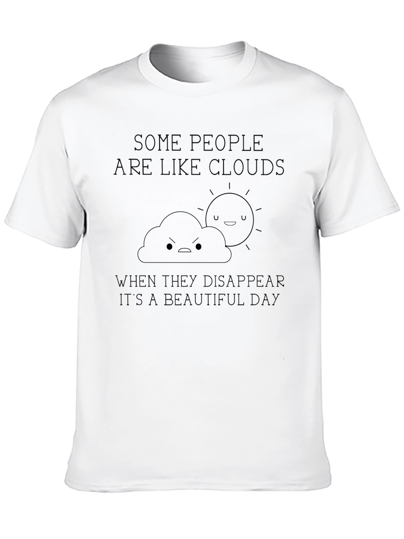 Cloud Disappearance T-Shirt - Beautiful Day Tee