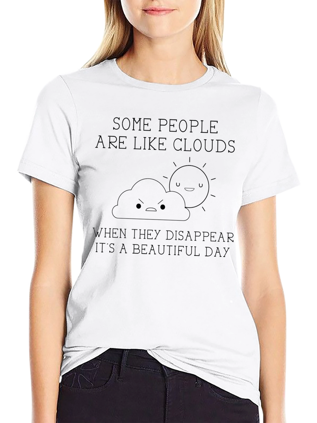 Cloud Disappearance T-Shirt - Beautiful Day Tee