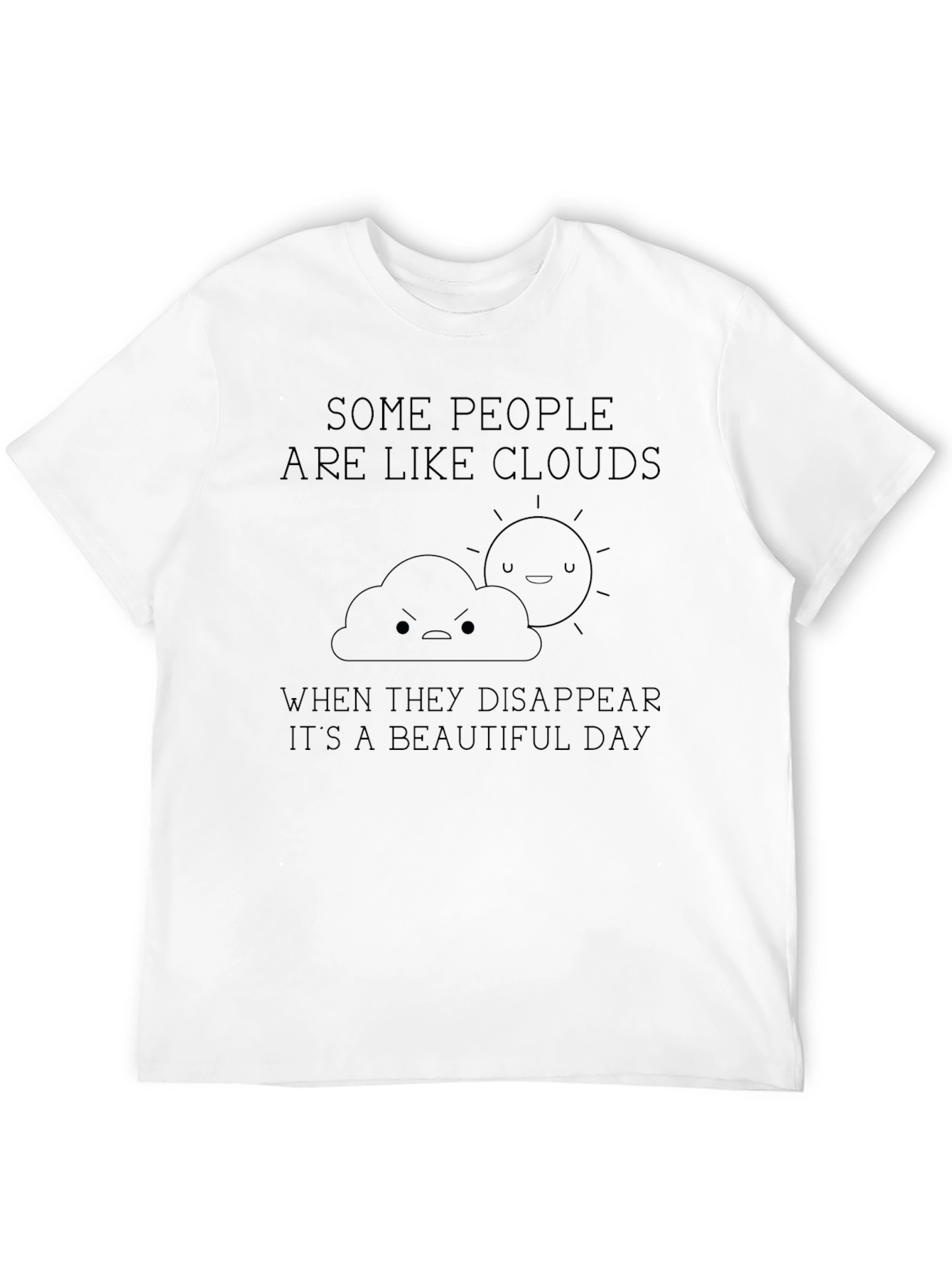 Cloud Disappearance T-Shirt - Beautiful Day Tee