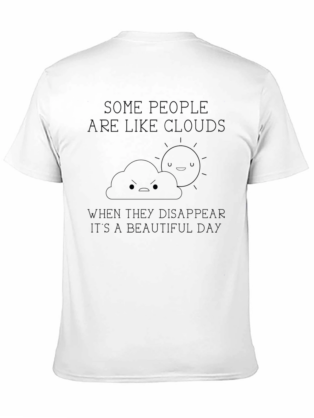 Cloud Disappearance T-Shirt - Beautiful Day Tee