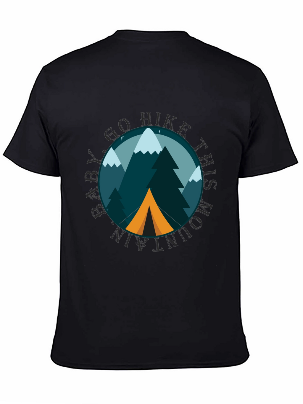 Go Hike This Mountain Graphic Tee