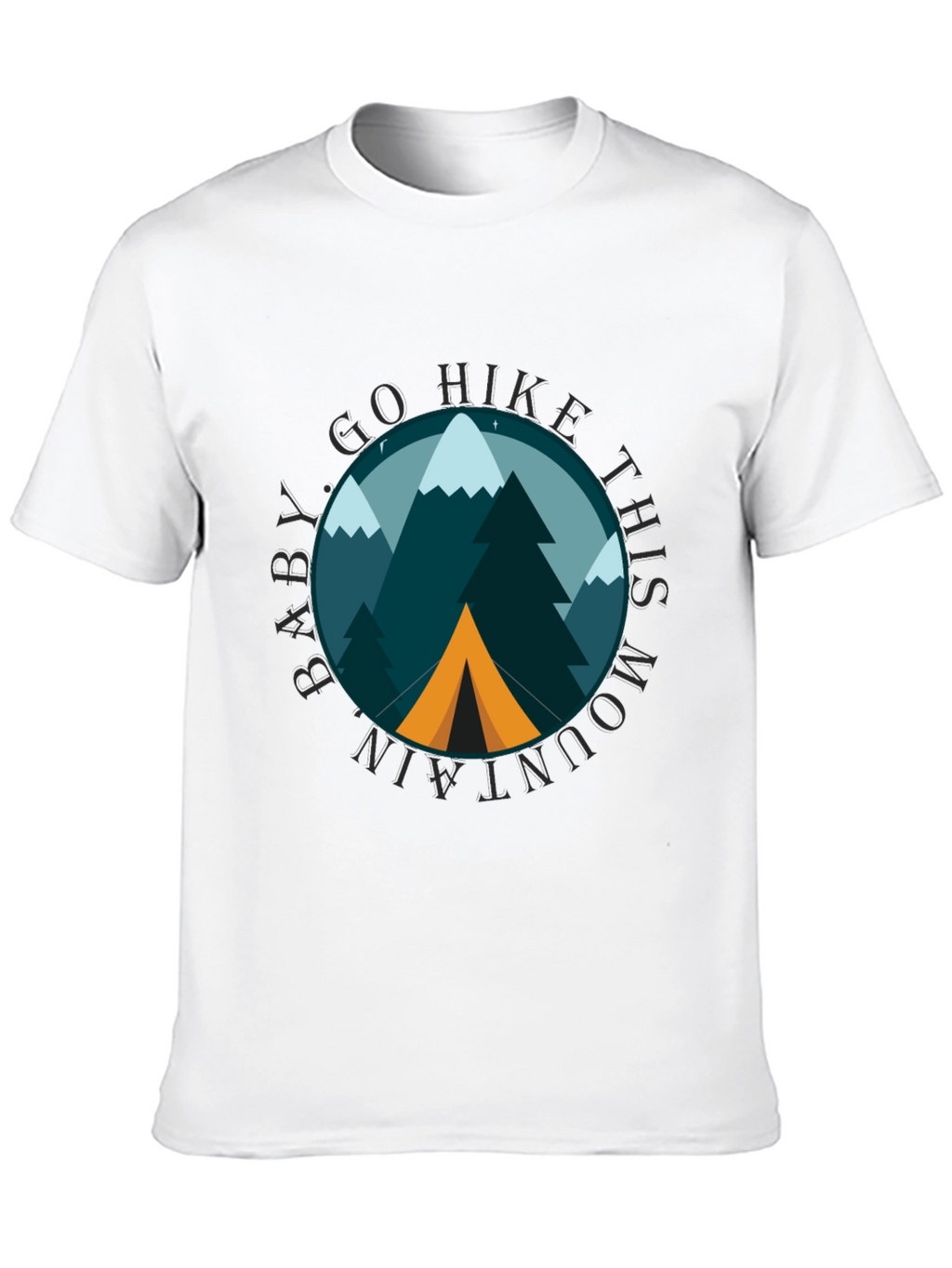 Go Hike This Mountain Graphic Tee