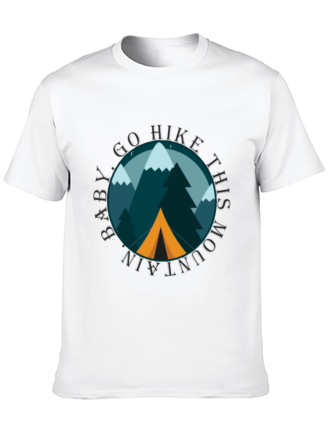 Go Hike This Mountain Graphic Tee