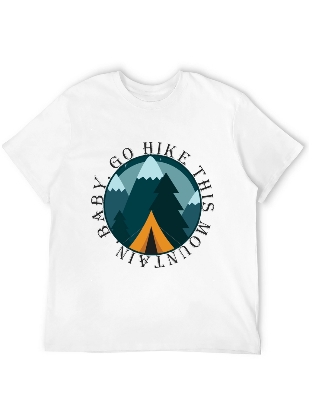 Go Hike This Mountain Graphic Tee