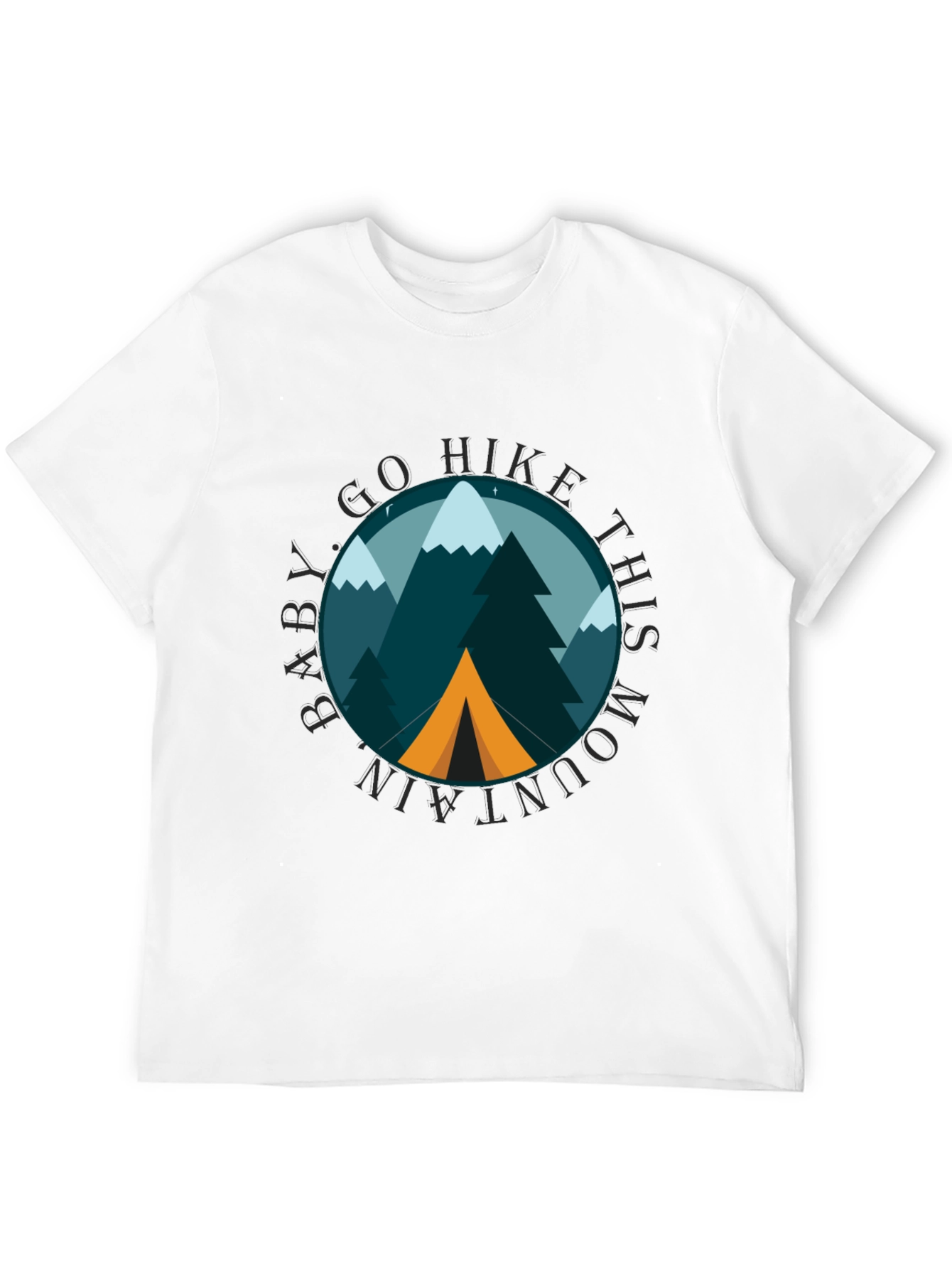 Go Hike This Mountain Graphic Tee