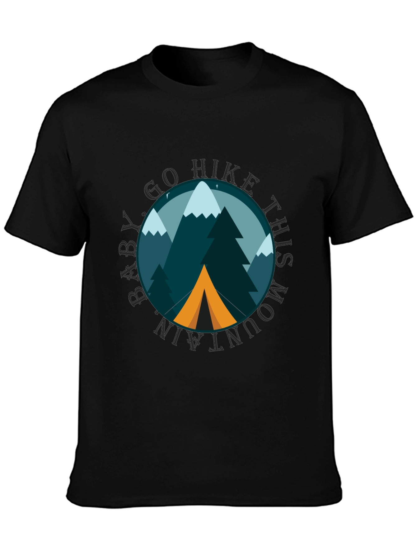 Go Hike This Mountain Graphic Tee