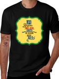 Life Begins With Jesus Graphic Tee - Black